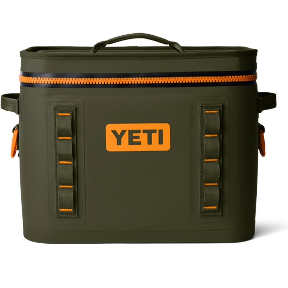 18060132302 HIELERA SUAVE HOPPER FLIP 18 OLIVE/KING CRAB ORANGE MARCA YETI