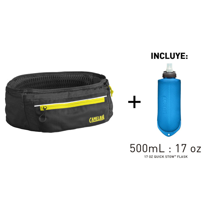 1847002081-P CINTURON DE HIDRATACION ULTRA BELT 17oz NEGRO/SAFETY YELLOW MARCA CAMELBAK T. XCH/CH