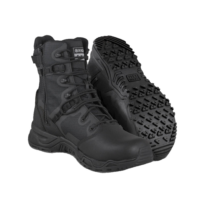 186401 BOTA ORIGINAL SWAT ALPHA FURY 2.0 8"  PUNTA PULIBLE CON CIERRE NEGRA MARCA SWAT