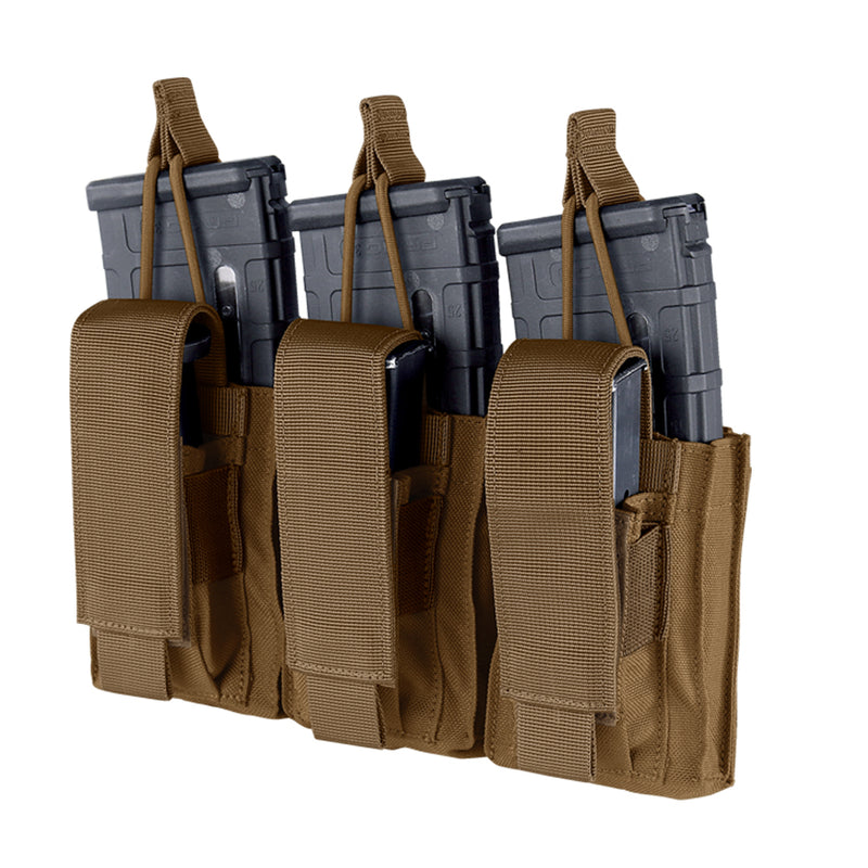 191233-498 PORTA CARGADOR TRIPLE M4 COYOTE MARCA CONDOR