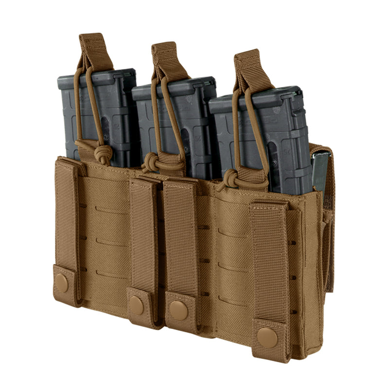 191233-498 PORTA CARGADOR TRIPLE M4 COYOTE MARCA CONDOR