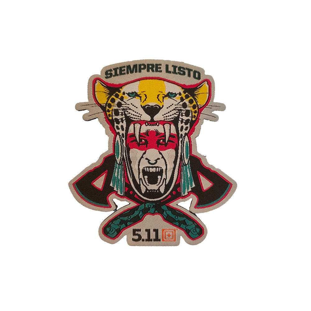 92729-999 PARCHE CABALLERO JAGUAR MULTICOLOR MARCA 5.11