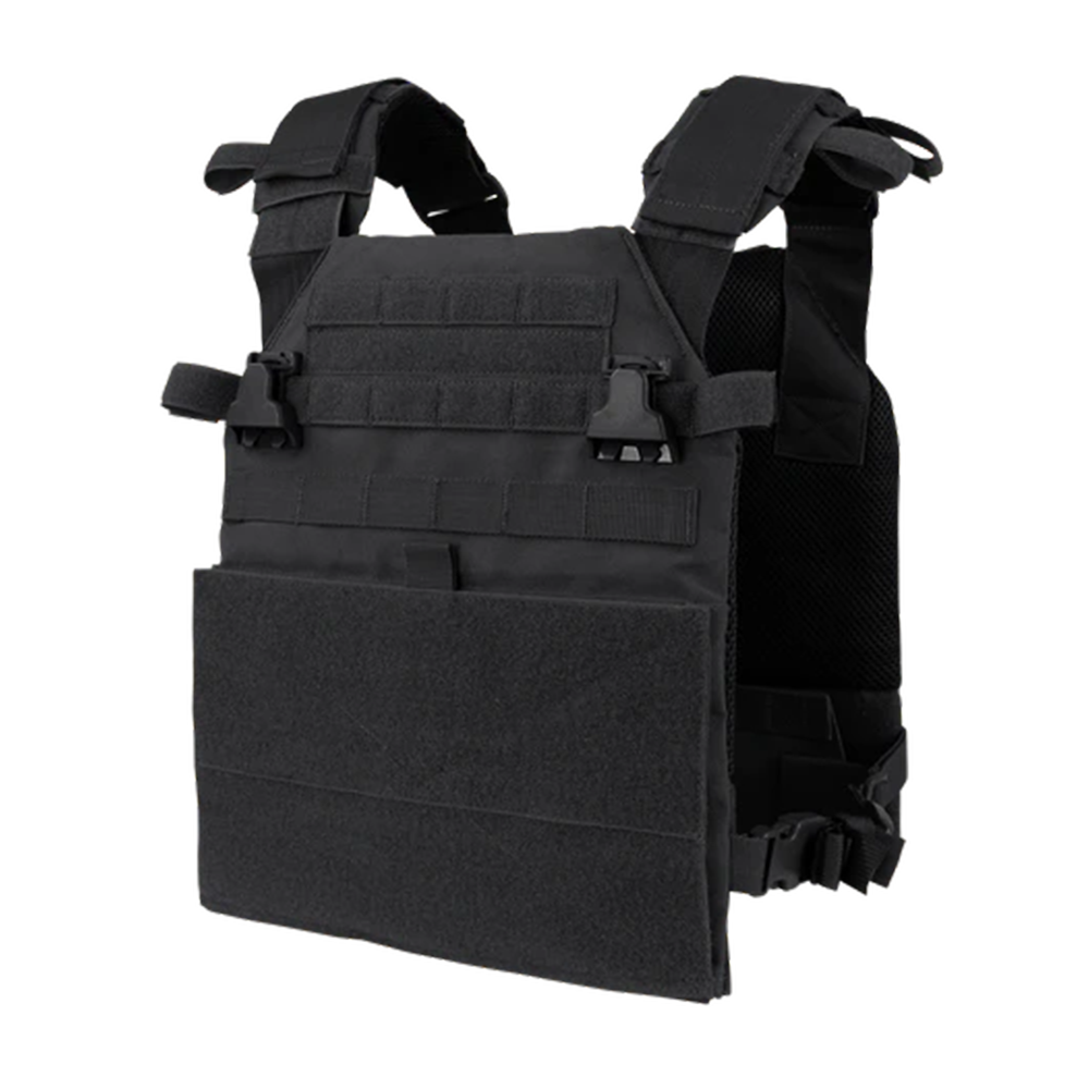 201079-002 PORTA PLACA VANQUISH NEGRO MARCA CONDOR