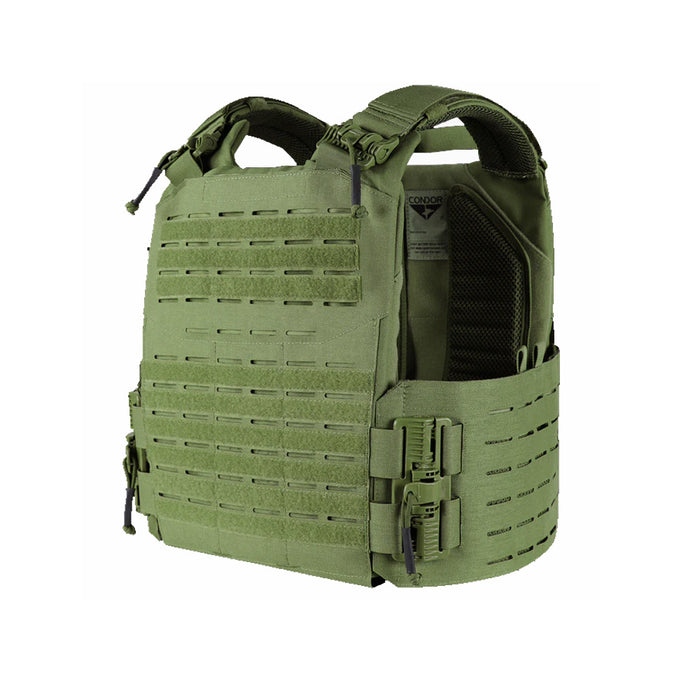 201216-001 PORTA PLACAS VANQUISH RS VERDE MARCA CONDOR