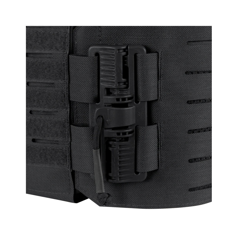 201216-002 PORTA PLACAS VANQUISH RS NEGRO MARCA CONDOR