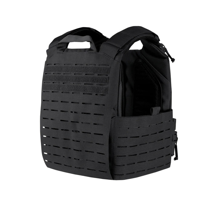 201216-002 PORTA PLACAS VANQUISH RS NEGRO MARCA CONDOR