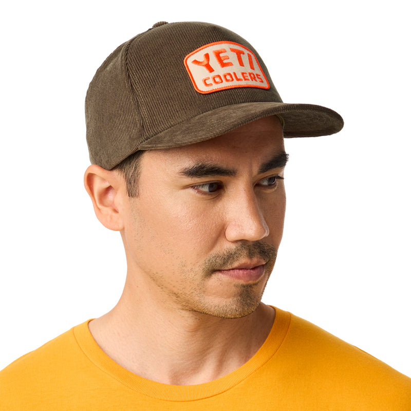 21023007310 GORRA MID PRO CORDUROY CAFE MARCA YETI