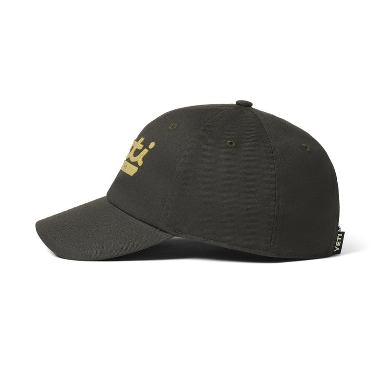 21023007319 GORRA LOW PROFILE BASEBALL GRIS MARCA YETI