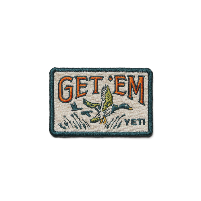 21023007330 PARCHE GET 'EM MARCA YETI