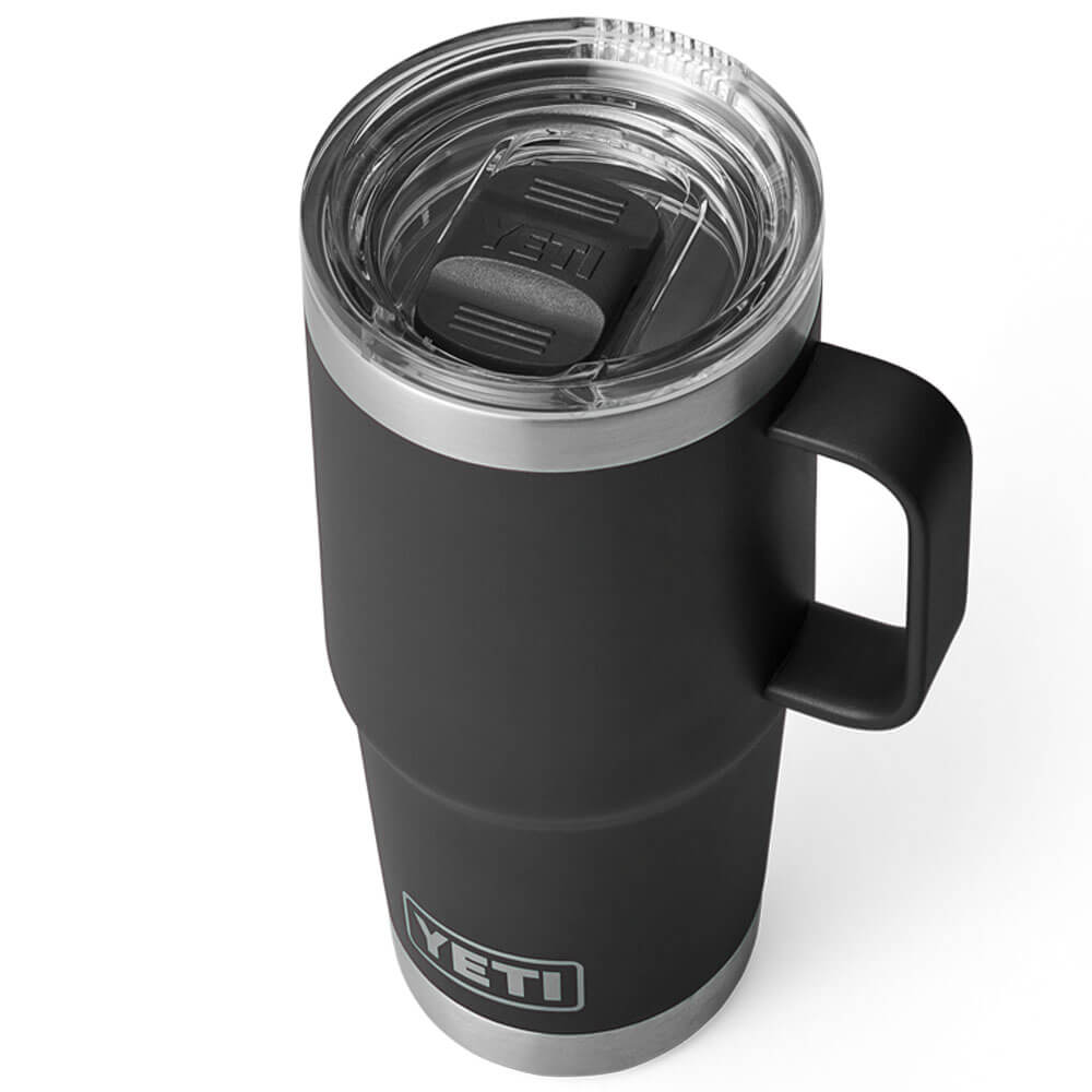 TAZA YETI 20oz TRAVEL MUG CON TAPA STRONGHOLD NEGRA 21071502280