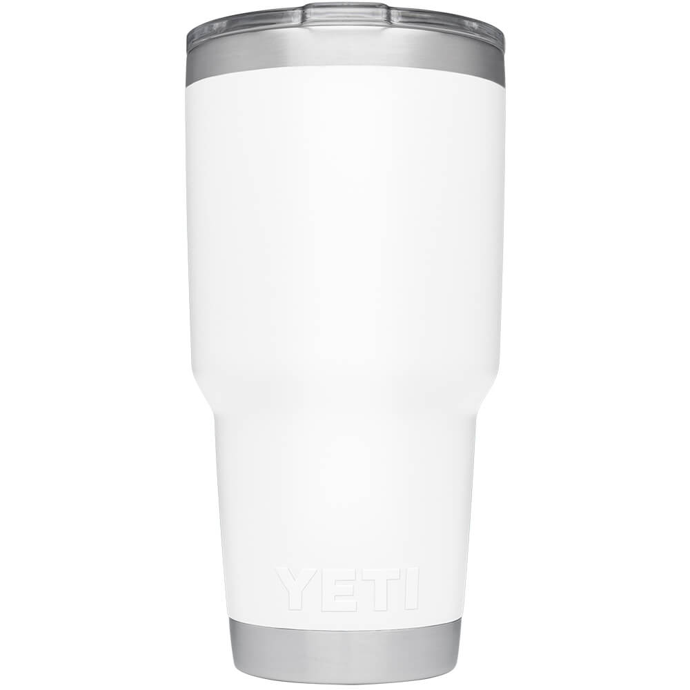 21071503812 TERMO RAMBLER 30oz BLANCO MARCA YETI