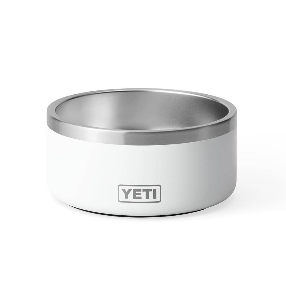 21071504138 PLATO PARA PERRO BOOMER 4 BLANCO MARCA YETI