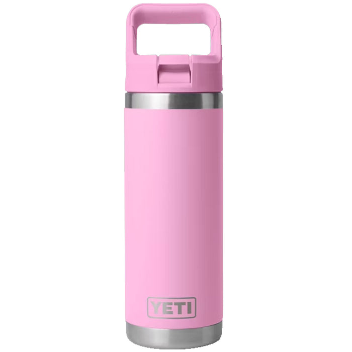 21071501925 TERMO RAMBLER 18oz BOTTLE STRAW CAP COLOR MATCHED POWER PINK MARCA YETI
