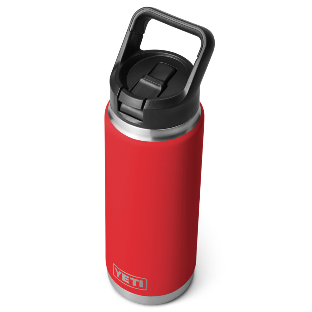 TERMO YETI 26oz BOTTLE CON TAPA STRAW RESCUE RED 21071501940