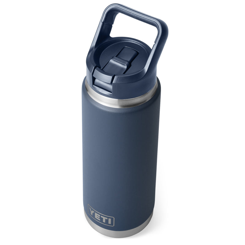 21071504496 TERMO RAMBLER 26oz STRAW BOTTLE COLOR MATCHED MARINO MARCA YETI