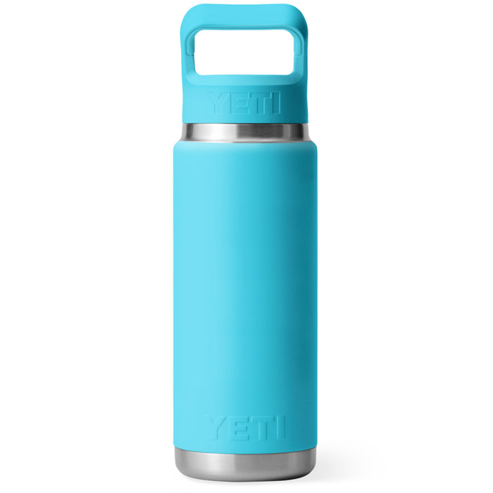 21071502210 TERMO RAMBLER 26 oz STRAW BOTTLE COLOR MATCHED  REEF BLUE MARCA YETI