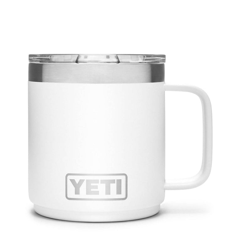 21071507352 TAZA RAMBLER 10oz STK MUG CON CERAMICA TAPA MAGNETICA BLANCO MARCA YETII