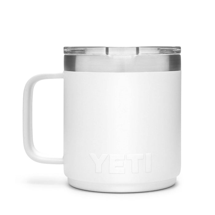 21071507352 TAZA RAMBLER 10oz STK MUG CON CERAMICA TAPA MAGNETICA BLANCO MARCA YETII
