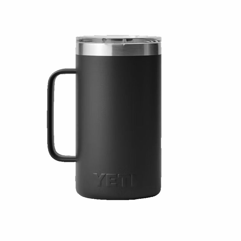 21071502268 TAZA RAMBLER 24oz MUG TAPA MAGNETICA NEGRO MARCA YETI