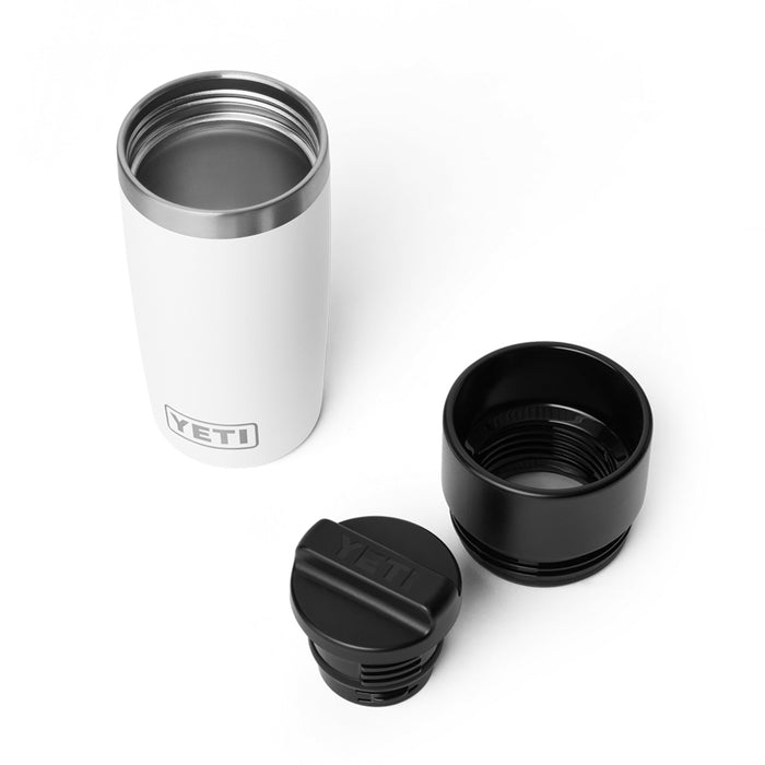 21071502304 TERMO RAMBLER 12oz TRAVEL BOTTLE CON TAPA COMMUTER BLANCO MARCA YETI
