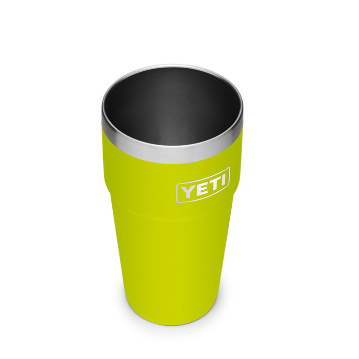 21071502404 TERMO RAMBLER 16oz STACKABLE PINT CHARTREUSE MARCA YETI