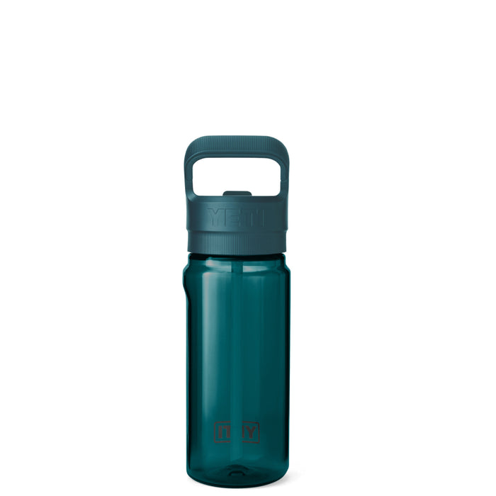 21071502581 BOTELLA DE AGUA YONDER 600ml COLOR MATCHED STRAW CUP AGAVE TEAL MARCA YETI