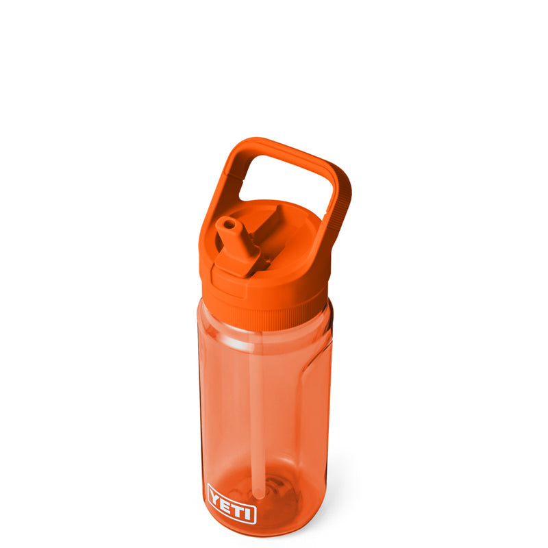 21071502633 BOTELLA DE AGUA YONDER 600ml COLOR MATCHED STRAW CAP ORANGE MARCA YETI