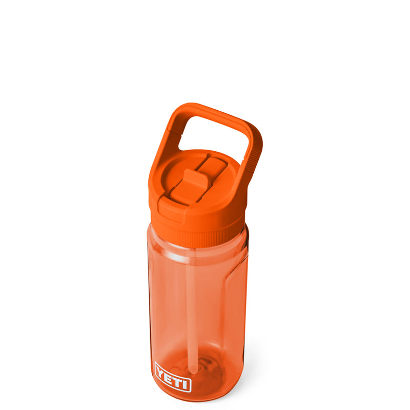 21071502633 BOTELLA DE AGUA YONDER 600ml COLOR MATCHED STRAW CAP ORANGE MARCA YETI