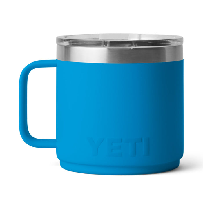 21071502669 TAZA RAMBLER 14oz MUG 2.0 TAPA MAGNETICA BIG WAVE BLUE MARCA YETI