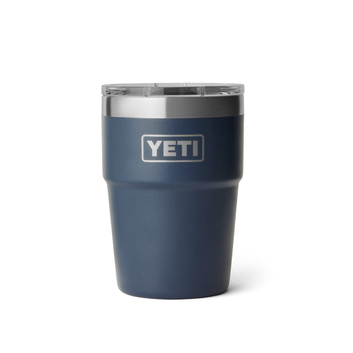 21071502847 TERMO RAMBLER 16oz STACKABLE CUP TAPA MAGNETICA MARINO MARCA YETI