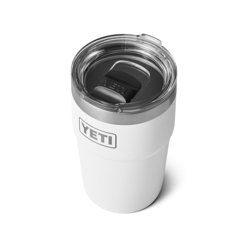 TERMO YETI 16oz STACKABLE CON TAPA MAGNETICA BLANCO 21071502848
