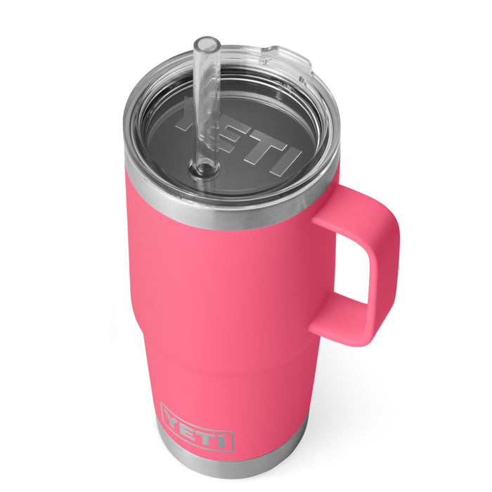 21071503009 TERMO RAMBLER 25oz STRAW MUG TROPICAL PINK MARCA YETI