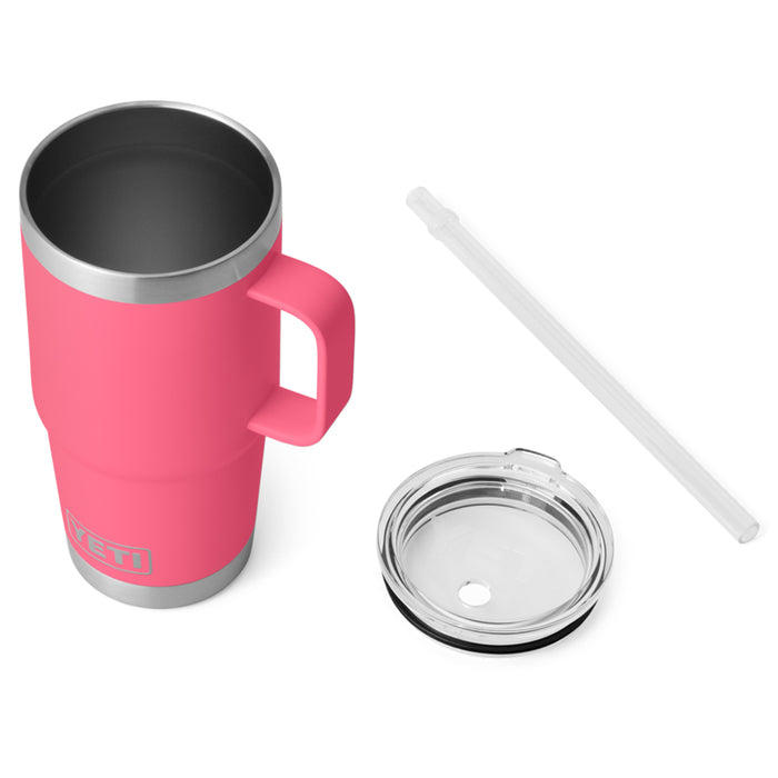 21071503009 TERMO RAMBLER 25oz STRAW MUG TROPICAL PINK MARCA YETI