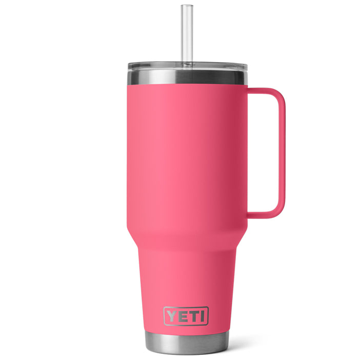 21071503011 TERMO RAMBLER 42oz STRAW MUG TROPICAL PINK MARCA YETI