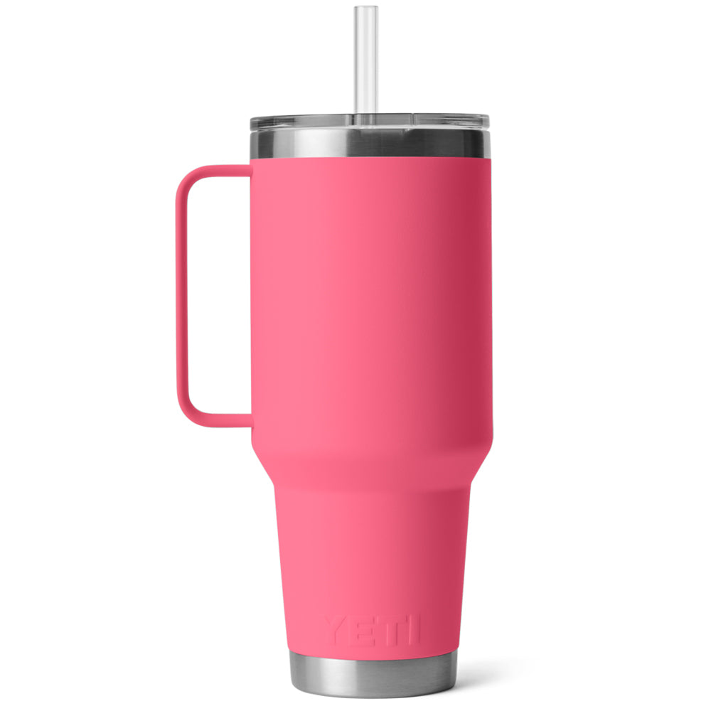 TERMO RAMBLER 42oz STRAW MUG TROPICAL PINK — Innstintus