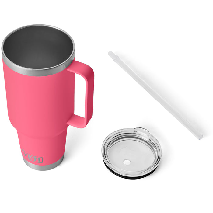 21071503011 TERMO RAMBLER 42oz STRAW MUG TROPICAL PINK MARCA YETI