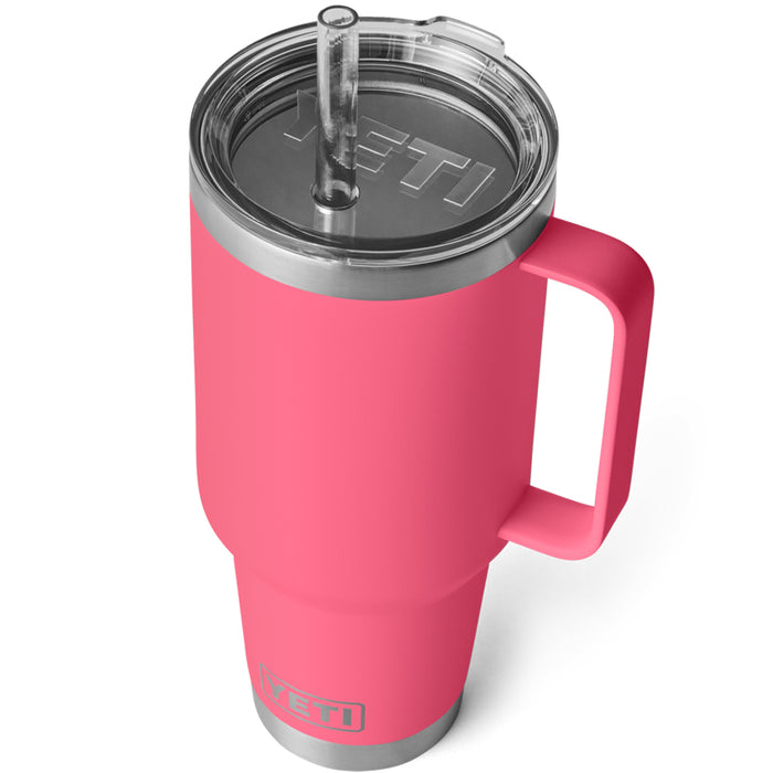 21071503011 TERMO RAMBLER 42oz STRAW MUG TROPICAL PINK MARCA YETI