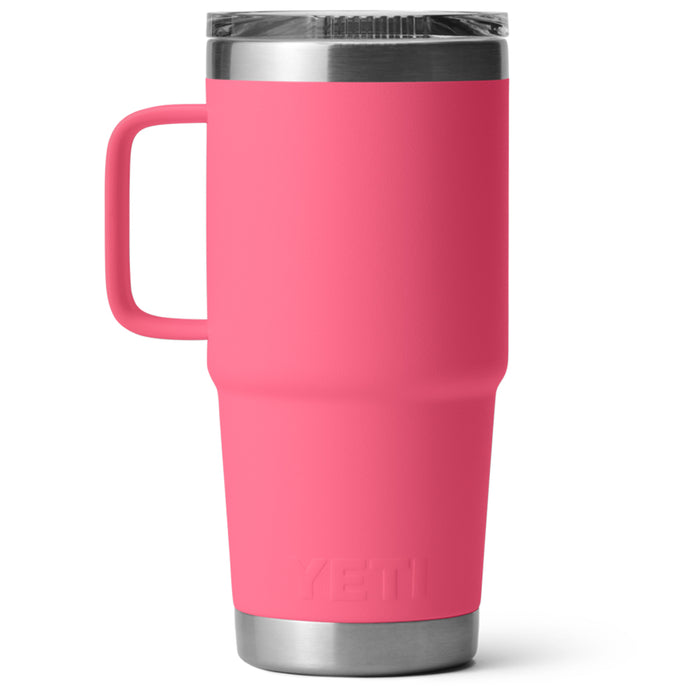 21071503012 TAZA RAMBLER 20oz TRAVEL MUG CON TAPA STRONGHOLD TROPICAL PINK MARCA YETI