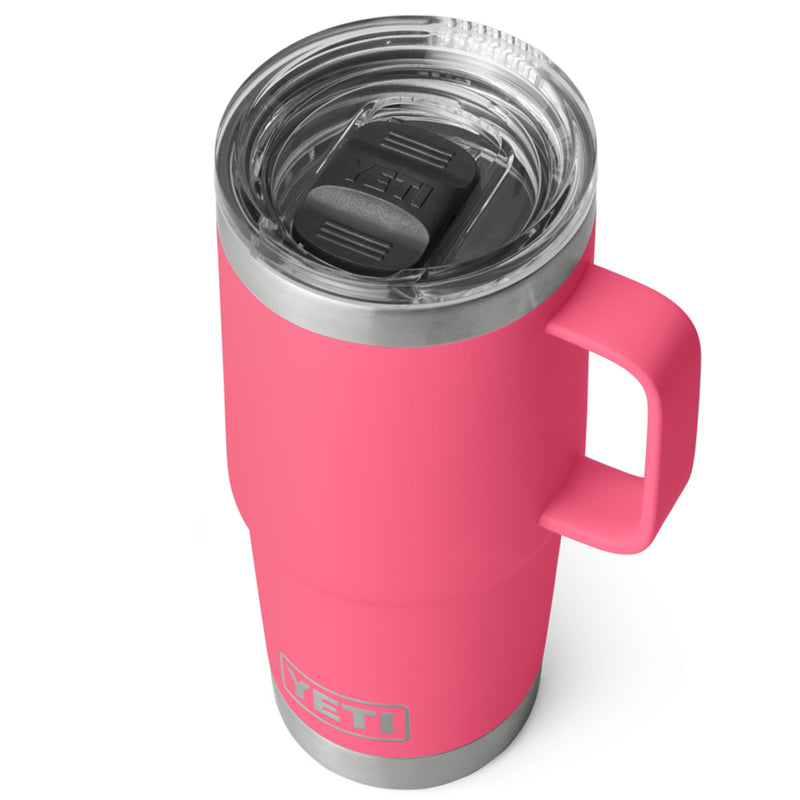 21071503012 TAZA RAMBLER 20oz TRAVEL MUG CON TAPA STRONGHOLD TROPICAL PINK MARCA YETI