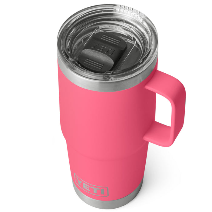 21071503012 TAZA RAMBLER 20oz TRAVEL MUG CON TAPA STRONGHOLD TROPICAL PINK MARCA YETI