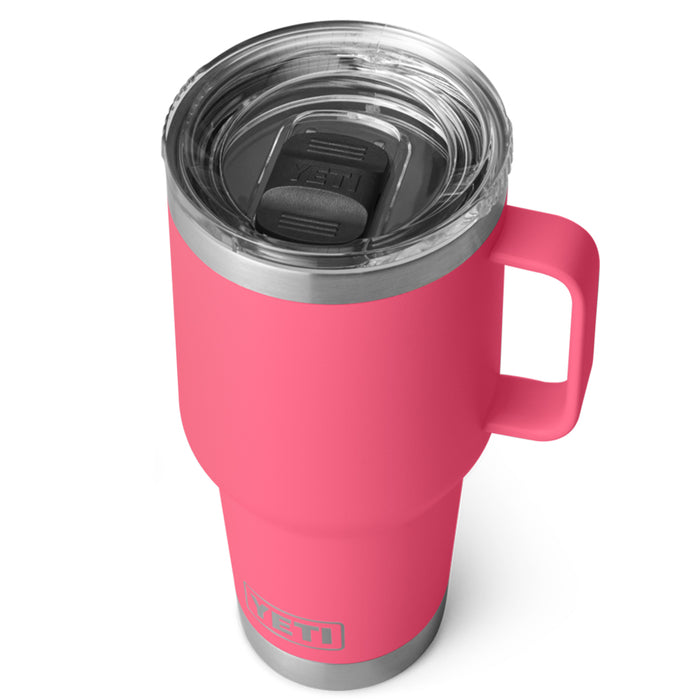 21071503013 TAZA RAMBLER 30oz TRAVEL MUG CON TAPA STRONGHOLD TROPICAL PINK MARCA YETI