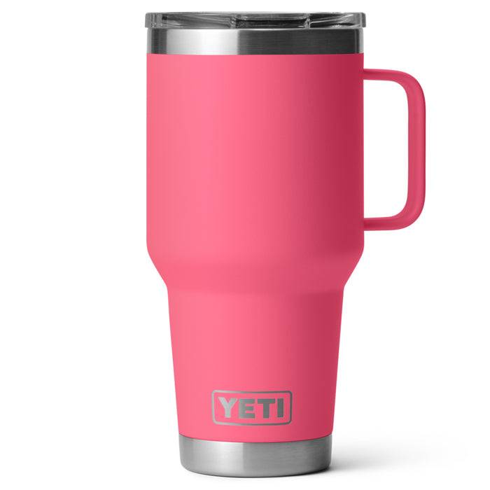 21071503013 TAZA RAMBLER 30oz TRAVEL MUG CON TAPA STRONGHOLD TROPICAL PINK MARCA YETI