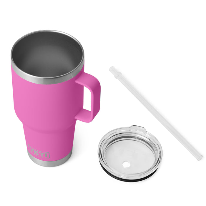 21071503145 TERMO RAMBLER 35oz STRAW MUG WILDFLOWER FUCHSIA MARCA YETI