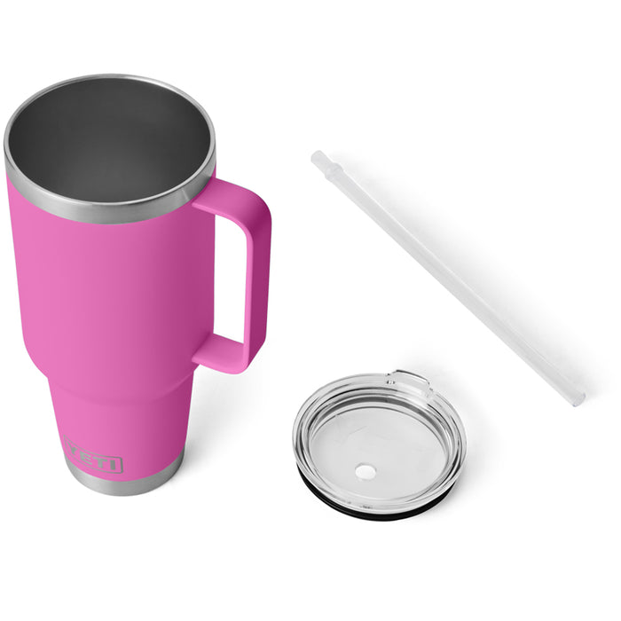 21071503146 TERMO RAMBLER 42oz STRAW MUG WILDFLOWER FUCHSIA MARCA YETI