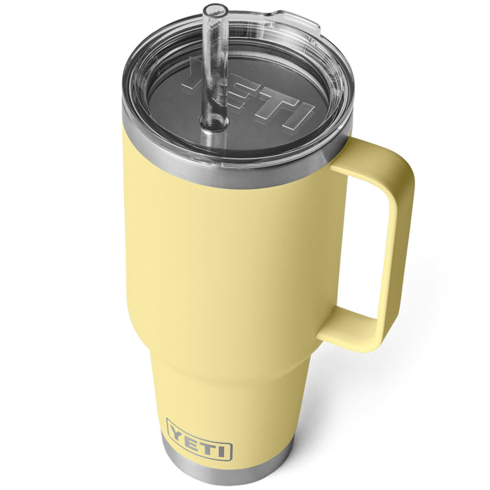 21071503192 TERMO RAMBLER 42oz STRAW MUG DAYBREAK YELLOW MARCA YETI