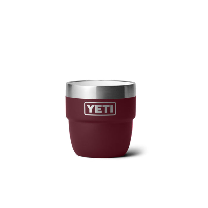 21071503219 TAZA RAMBLER 4oz STACKABLE 2 PIEZAS  WILD VINE RED MARCA YETI