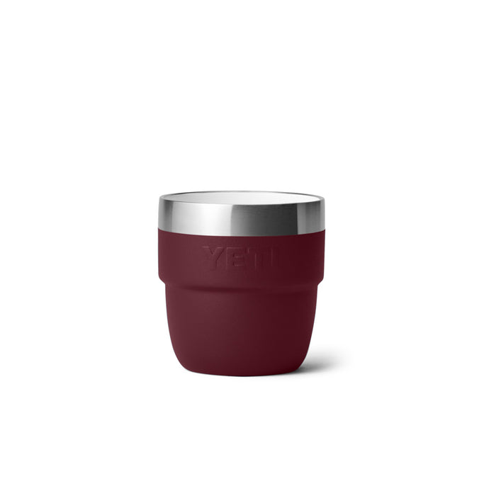 21071503219 TAZA RAMBLER 4oz STACKABLE 2 PIEZAS  WILD VINE RED MARCA YETI