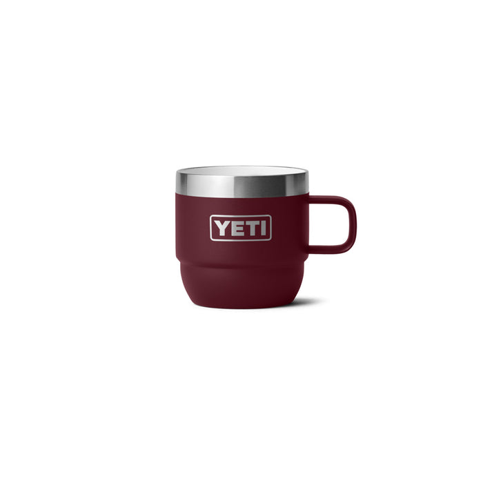 21071503220 TAZA RAMBLER 6oz STACKABLE 2 PIEZAS WILD VINE RED MARCA YETI