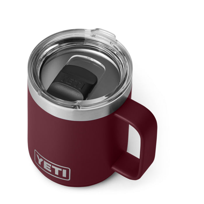 21071503221 TAZA RAMBLER 10oz STACKABLE MUG TAPA MAGNETICA WILD VINE RED MARCA YETI