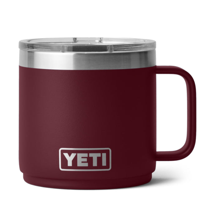 21071503222 TAZA RAMBLER 14oz MUG 2.0 TAPA MAGNETICA WILD VINE RED MARCA YETI